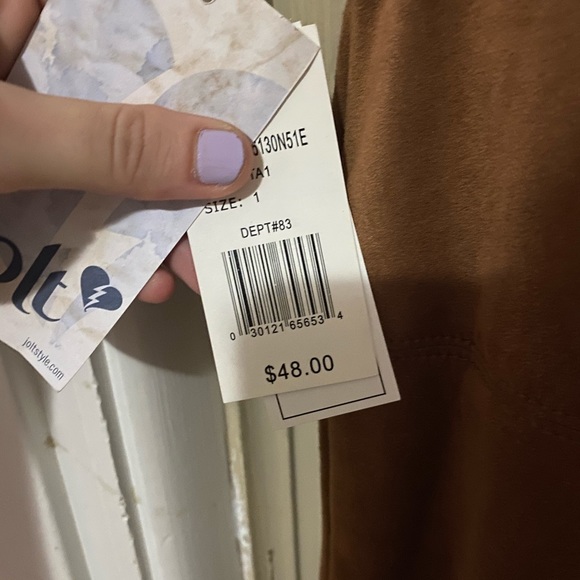 Jolt suede-like skirt - Picture 3 of 3